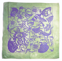 Load image into Gallery viewer, Forested Wetland Screenprinted Cotton Bandana
