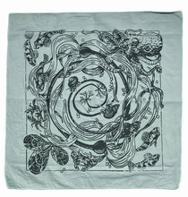 Load image into Gallery viewer, Intertidal Zone Screenprinted Cotton Bandana
