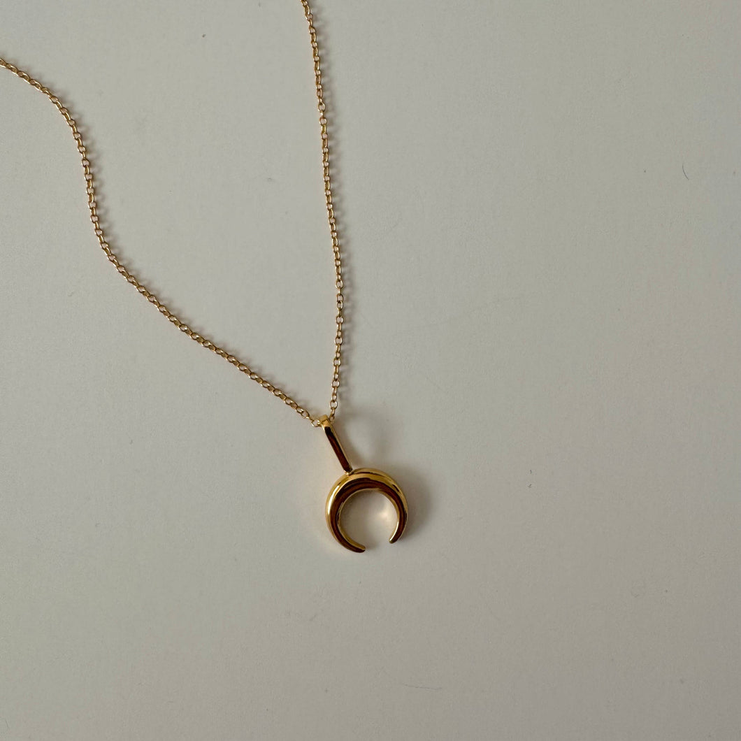 Half Moon 2.0 Necklace- Gold