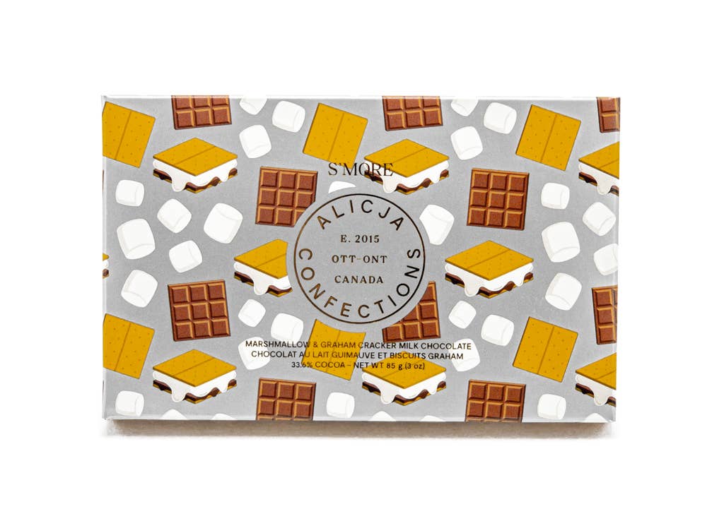 S'more Milk Postcard Chocolate Bar