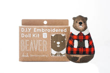 Load image into Gallery viewer, Beaver - Embroidery Kit
