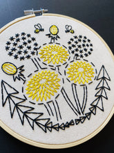 Load image into Gallery viewer, Dandelion Embroidery Kit
