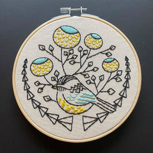 Load image into Gallery viewer, Chickadee Embroidery Kit
