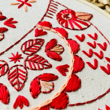 Load image into Gallery viewer, Cardinal Embroidery Kit
