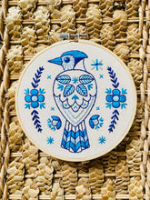 Load image into Gallery viewer, Blue Jay Embroidery Kit
