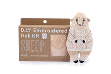 Load image into Gallery viewer, Sheep - Embroidery Kit
