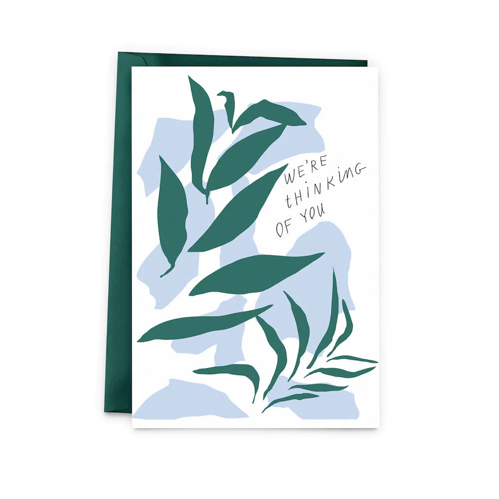 We're Thinking Of You Greeting Card