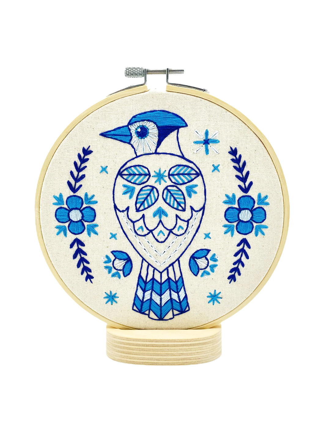 Blue Jay Embroidery Kit