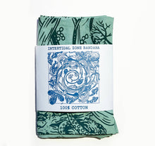 Load image into Gallery viewer, Intertidal Zone Screenprinted Cotton Bandana
