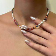 Load image into Gallery viewer, Raya Beaded Necklace
