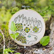 Load image into Gallery viewer, Folk Moose Embroidery Kit
