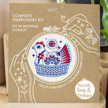 Load image into Gallery viewer, French Hen Embroidery Kit
