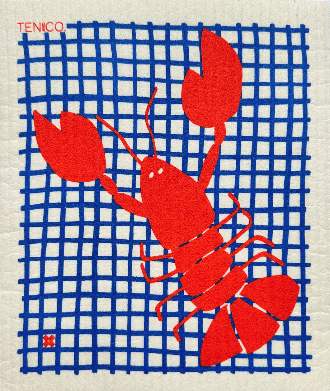 Sponge Cloth - Lobster