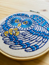 Load image into Gallery viewer, Boreal Owl Embroidery Kit
