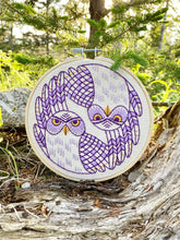 Load image into Gallery viewer, Burrowing Owl Embroidery Kit
