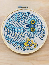 Load image into Gallery viewer, Saw Whet Owl Embroidery Kit
