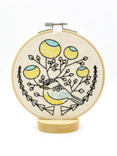 Load image into Gallery viewer, Chickadee Embroidery Kit
