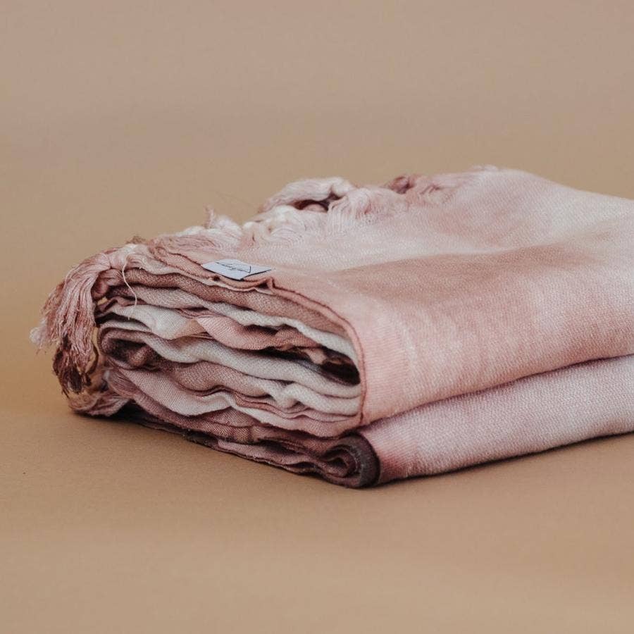 Oversized Turkish Towel - Cinnamon TIE-DYE