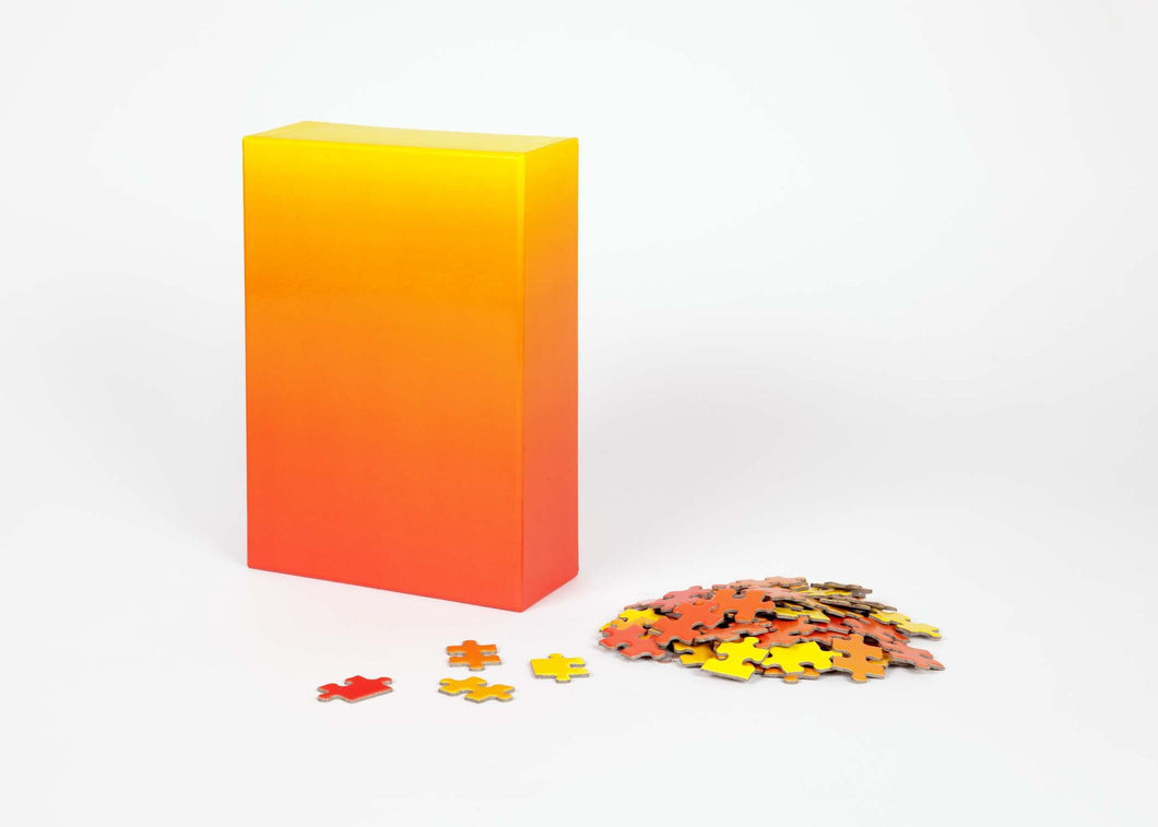 Gradient Puzzle - Red/Yellow