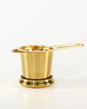 Load image into Gallery viewer, Gold Goddess Tea Strainer

