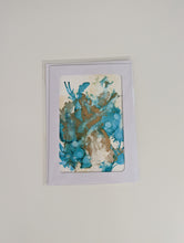 Load image into Gallery viewer, Hand-painted Alcohol-ink Greeting Cards
