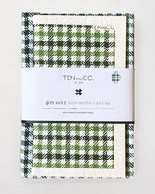 Load image into Gallery viewer, Gift Set - Plaid Green
