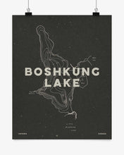 Load image into Gallery viewer, Boshkung Lake Contours Print
