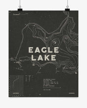 Load image into Gallery viewer, Eagle Lake Contours Print
