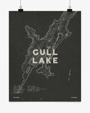 Load image into Gallery viewer, Gull Lake Contours Print
